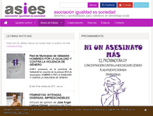 Tablet Screenshot of igualdad-es.org